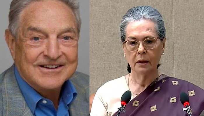 BJP sensational comments about link between sonia gandhi and George Soros VNR