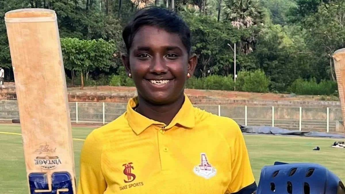 Tamilnadu player G Kamalini has been auctioned for Rs 1.60 crore in the WPL ray