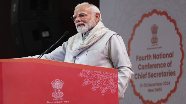 Narendra Modi in Chief Secretaries Conference