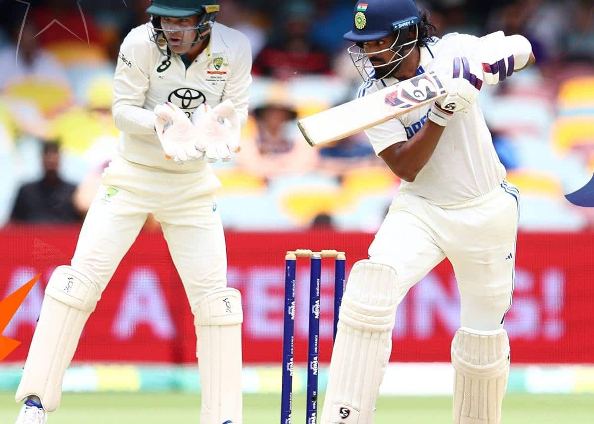 India is struggling after losing wickets in the 3nd Test against Australia ray