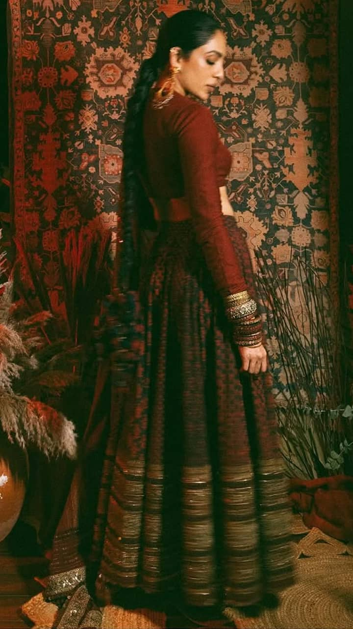 Sobhita Dhulipala Sabyasachi Lehenga 