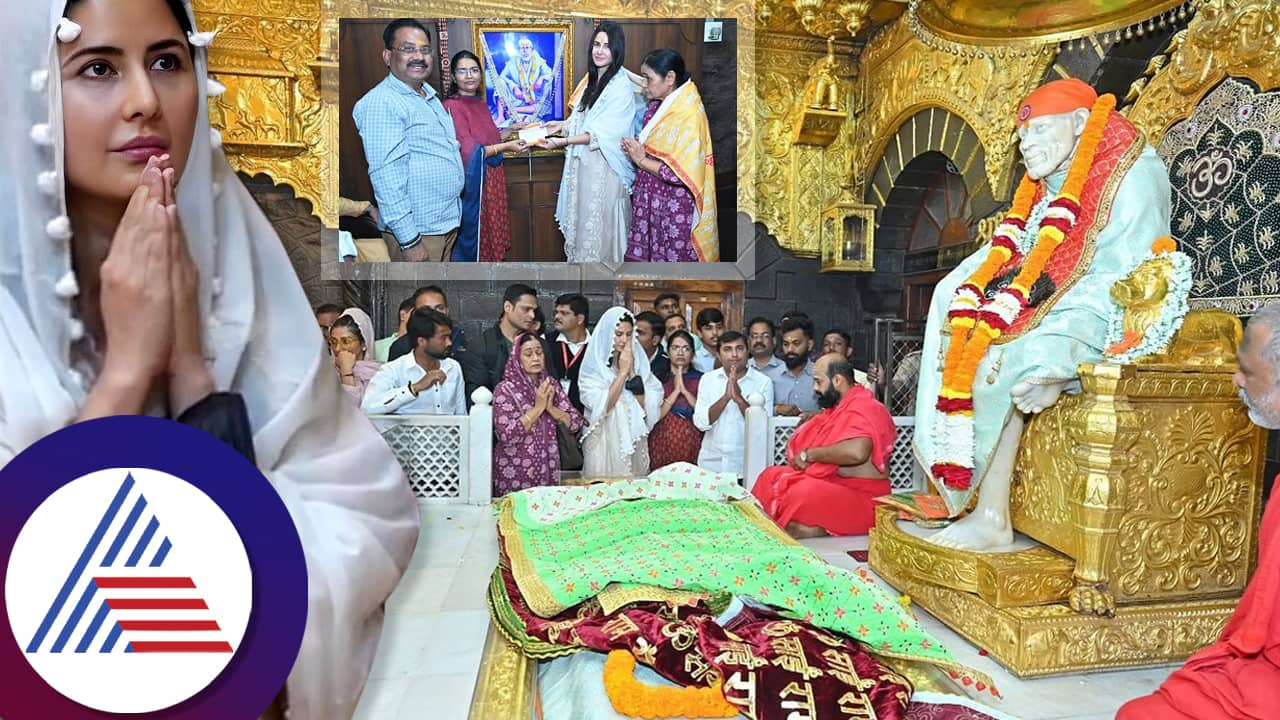 Katrina Kaif spotted seeking blessings at Shirdi Sai Baba Temple suh