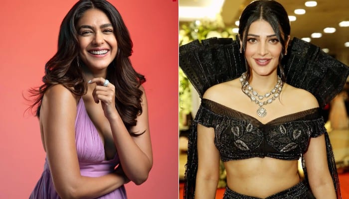 Actress Mrunal Thakur replaces Shruti Haasan in Dacoit Movie gvd