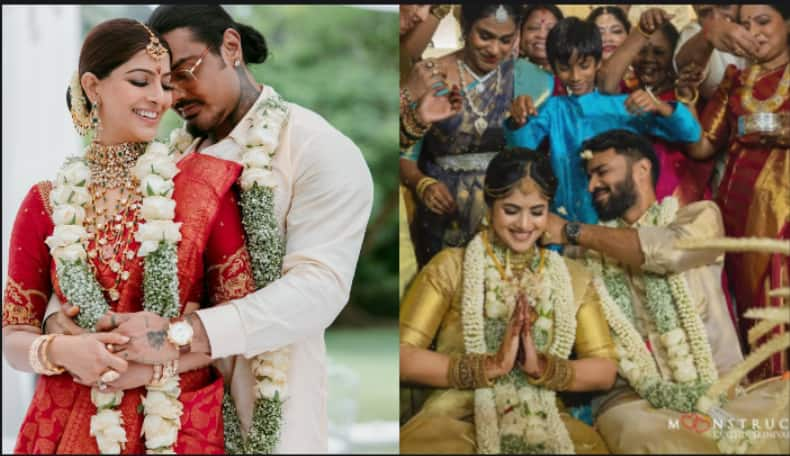 Tamil Celebrities Who Tied The Knot In 2024 like Keerthy suresh Naga Chaitanya and more mma