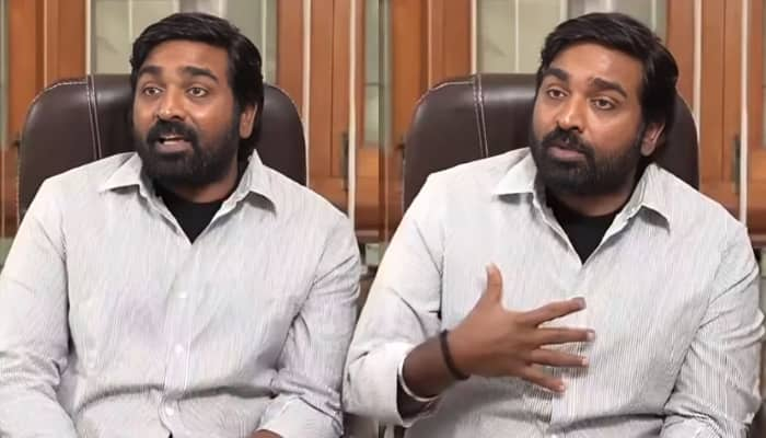 vijay sethupathi reacts to an interviewer who asked failure of kanguva and goat in telugu states while promotion of viduthalai 2