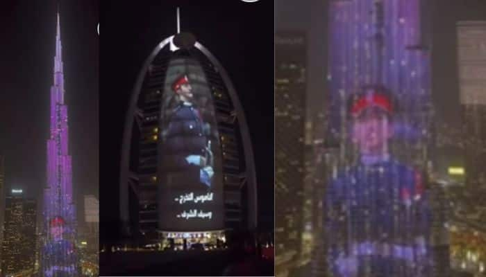 Dubai Landmarks Celebrate Rulers Grandsons Graduation sat