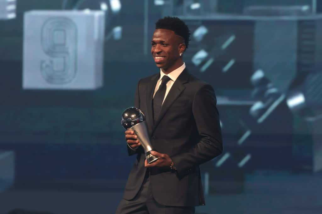 football Real Madrid's Vinicus Jr wins Best FIFA Men's Player 2024, Ancelotti bags Best Coach; check full winners list snt