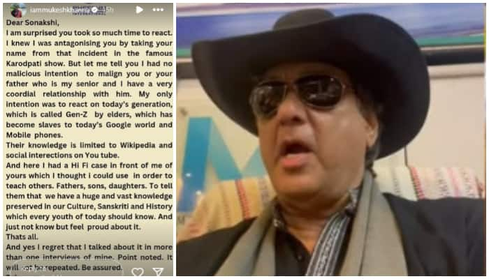 Mukesh Khanna responds to Sonakshi Sinha's defenc, clarifies intentions behind KBC remarks NTI