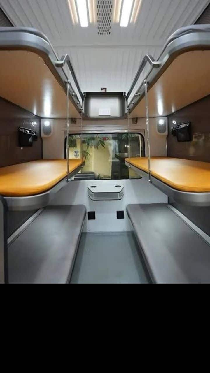 Vande Bharat Sleeper Coach First Look Airplane Like Facilities Indian Railways