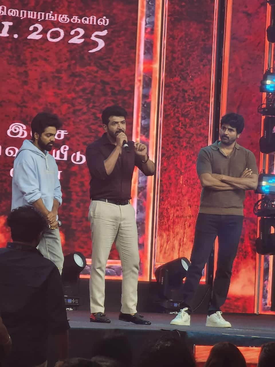 Director Bala has said that I will never smoke a cigarette in front of Surya at Vanangaan Audio Launch rsk