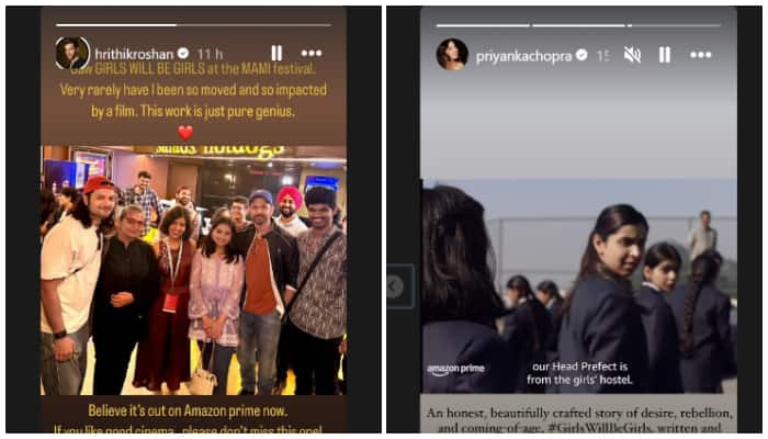 Hrithik Roshan, Priyanka Chopra praises Ali Fazal, Richa Chadha produced 'Girls will be Girls' [WATCH] ATG