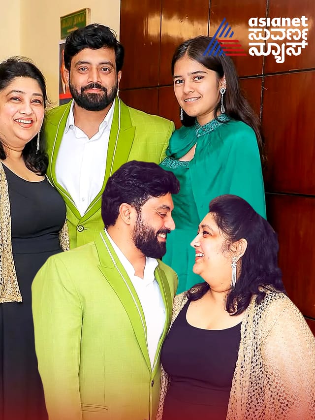 Actor Anirudh Jatkar Family Photo pav