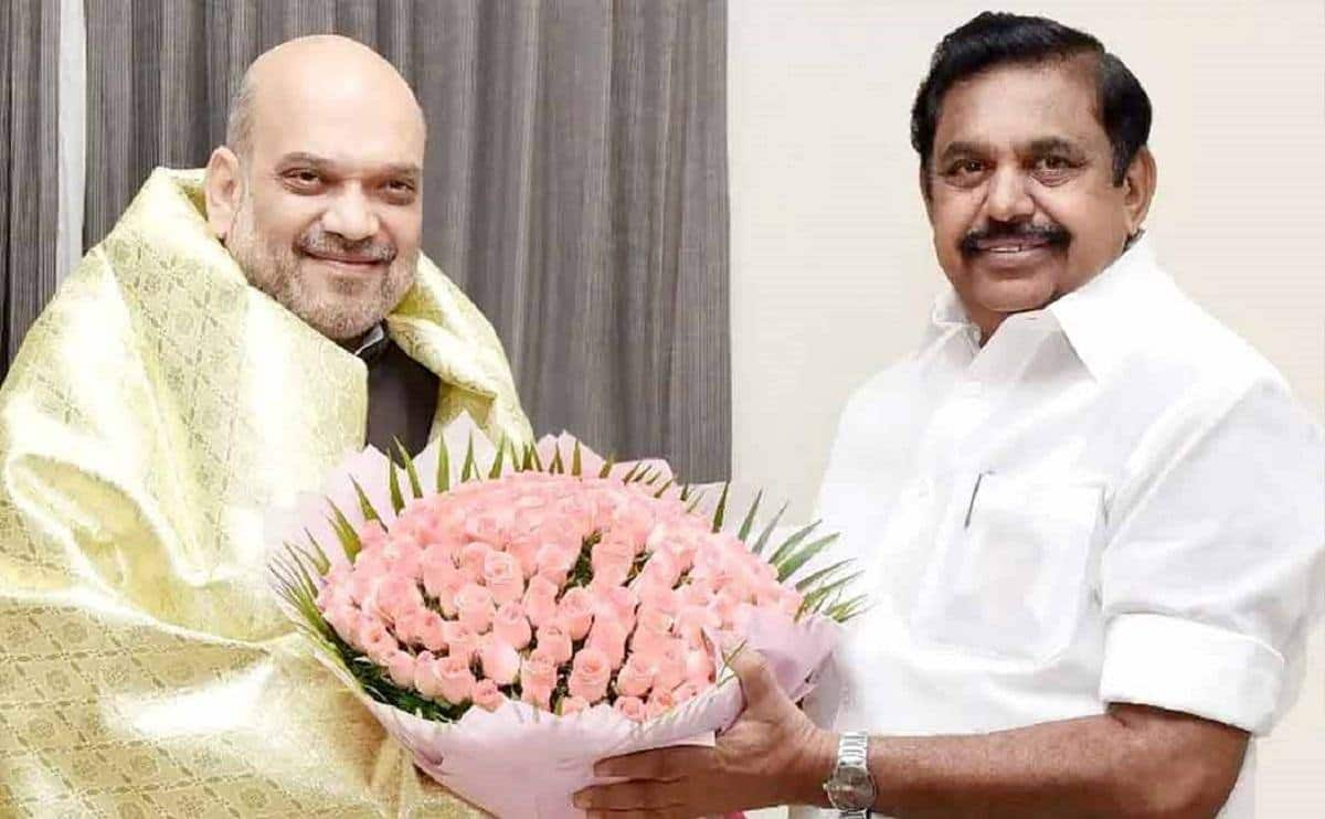 Edappadi Palaniswami has not yet commented on Amit Shah's controversial remarks about Ambedkar ray