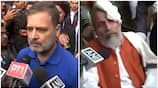 rahul gandhi pushes BJP MP pratap sarangi Inside Parliament san