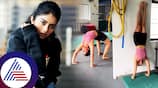 Jothe jotheyali megha shetty workout video viral fans impressed vcs