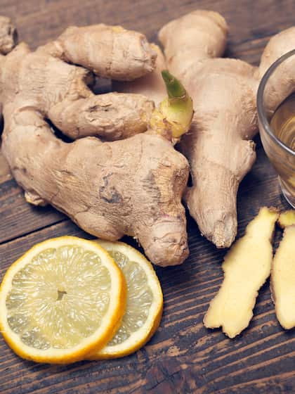 3. Ginger in Lemon Juice