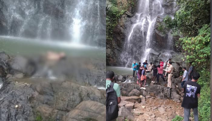 Young man found dead in water near kappimala waterfalls