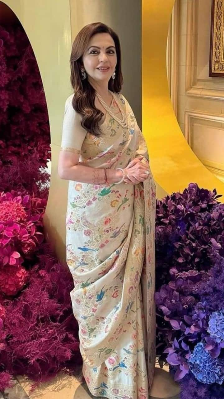 PHOTOS: Nita Ambani's Inspired Saree Collection- Silk, Banarasi and Kanjeevaram NTI