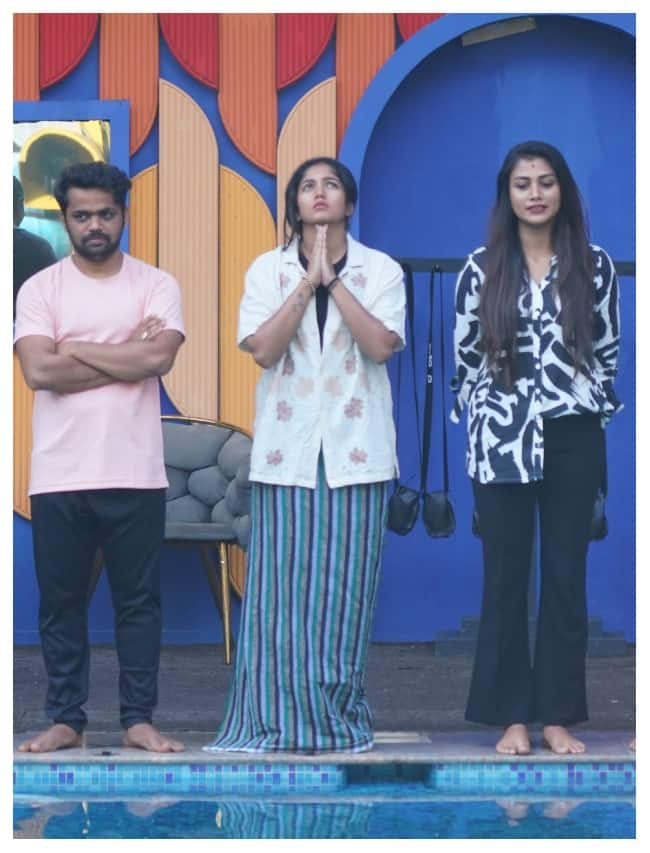 bigg boss kannada 11 Bhavya Gowda wearing lungi photos goes viral gow