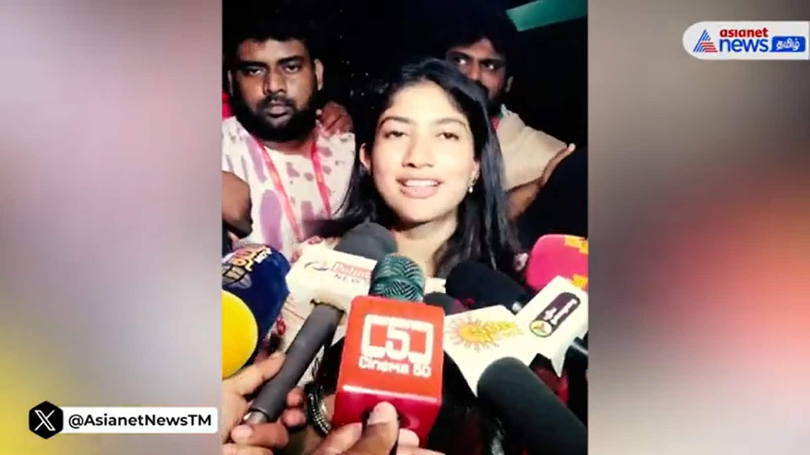 Actress Sai Pallavi visits Kashi Annapoorneshwari Temple