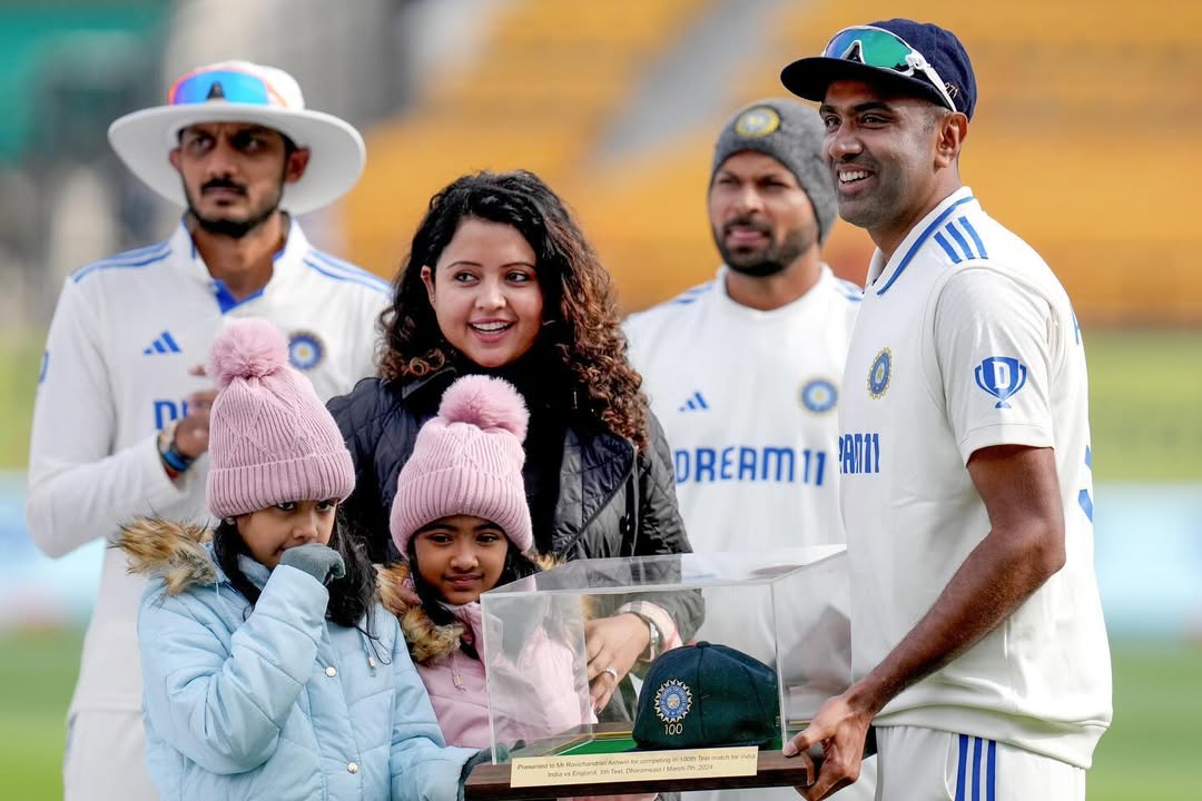 'Love letter from a fan girl': Ashwin's wife pens heartfelt tribute ...