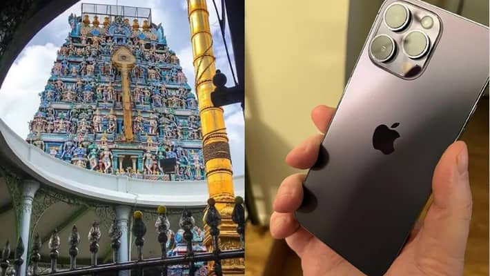 Devotees iPhone Falls into Temple Hundi Who Owns It Now mrq