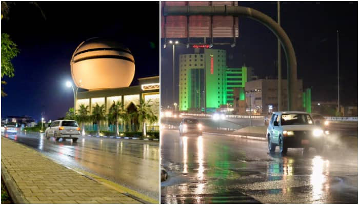 winter starts in saudi arabia with temperatures drop to minus one degree Celsius 