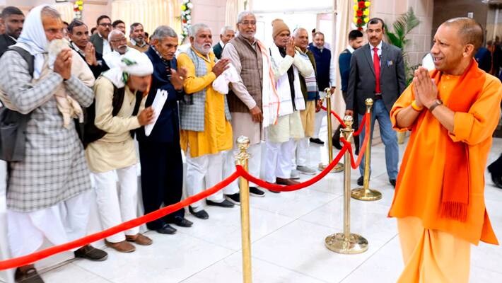 Jewar farmers happy after meeting CM Yogi Adityanath