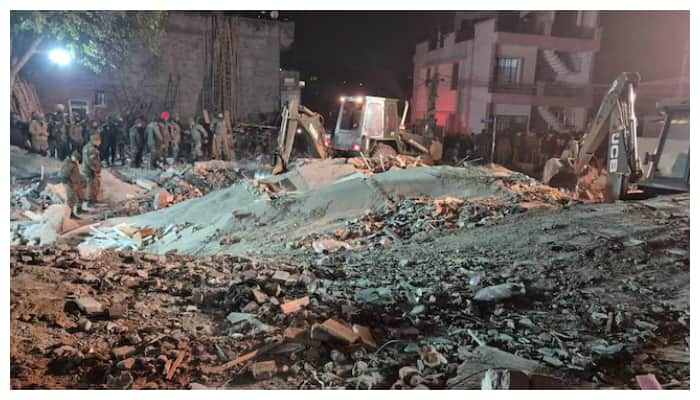 Around 15 Feared Trapped After Building Collapses In Punjab Mohali 