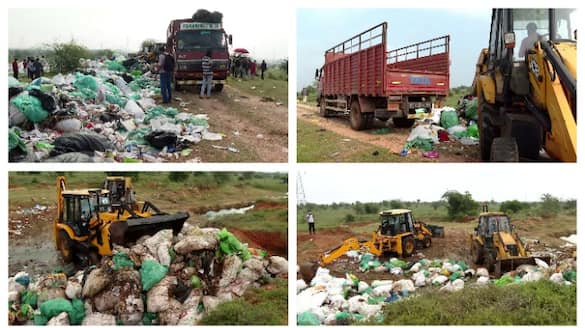 waste from kerala hospitals dumped in thirunelli removed by trivandrum corporation and clean kerala company