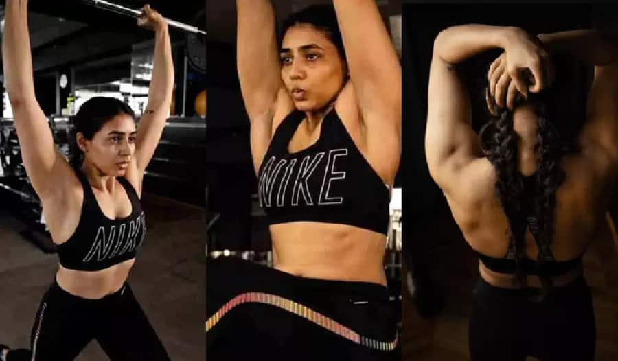 Heroine Sapthami Gowda Who Has a Six Pack Reveals Her Beauty Secret gvd