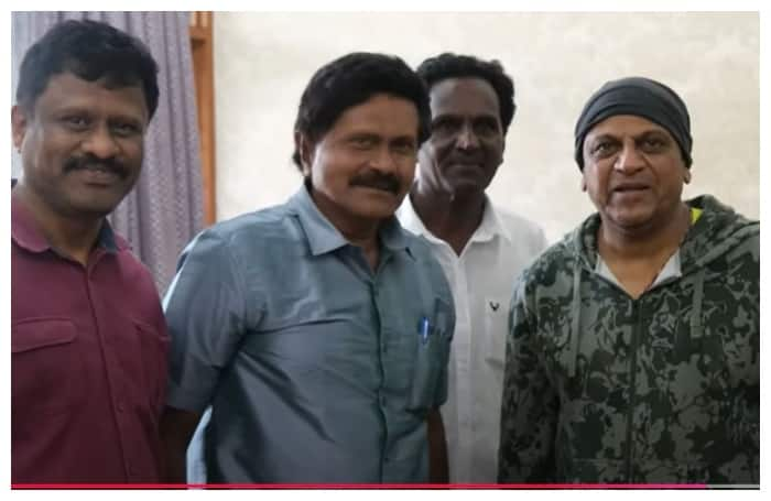 Sandalwood actors Shivarajkumar and Vinod Raj meet brings childhood memories srb