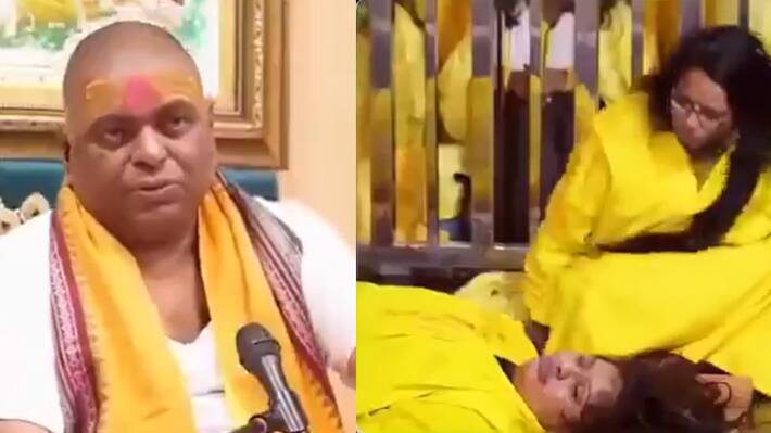 up kanpur baba cpr video viral andhviswas karouli shankar controversy
