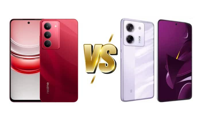 Realme 14x 5G vs POCO M7 Pro 5G Comparison Review sns