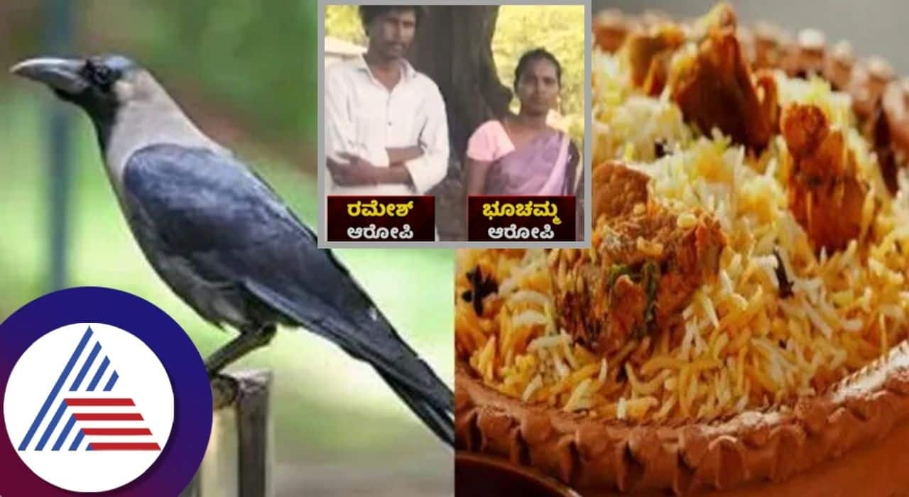 Biryani Made With Crows In Tamil Nadu Thiruvallur Couple Arrested san