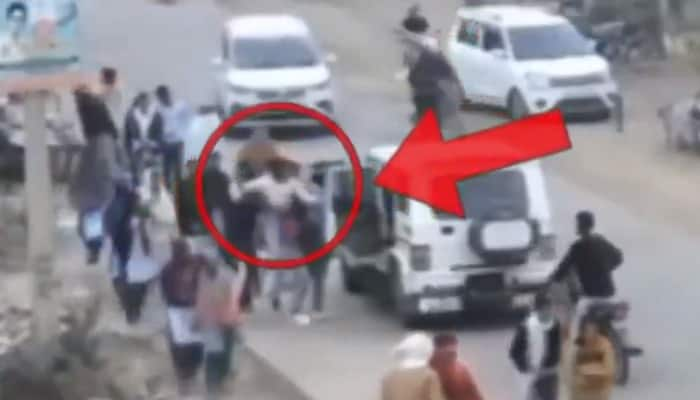 Rajasthan SHOCKER! 14-year-old girl publicly abducted by 6 men in Bolero car; CCTV video goes viral gcw