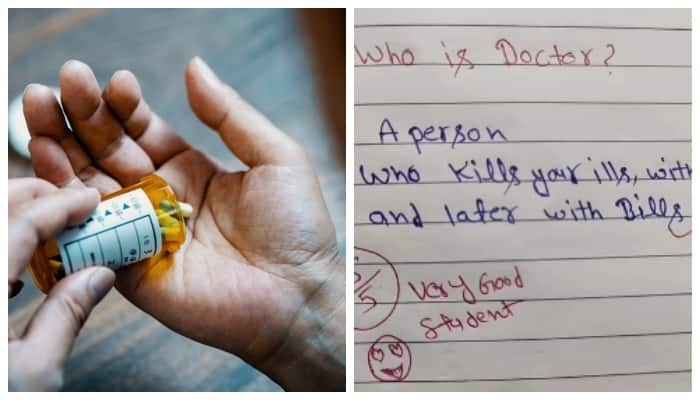 Students answer to a question on who is the doctor goes viral 