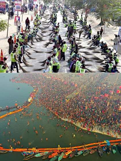 <p>15,000 सफाईकर्मी 10 किमी क्षेत्र की एक साथ सफाई कर एक नया रिकॉर्ड बनाएंगे। यह रिकॉर्ड गिनीज बुक में दर्ज होगा।</p>
