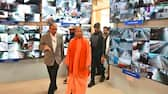 CM Yogi Inspects Prayagraj Airport Ahead of Maha Kumbh 2025 sgb