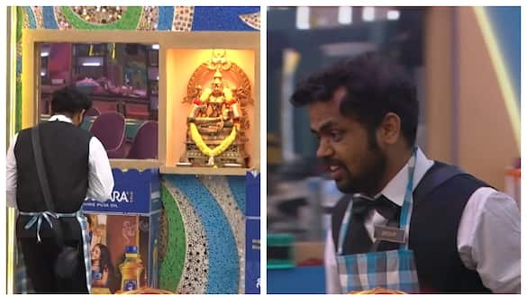 bigg boss kannada 11 Vegetarian dhanraj achar consume   chicken without knowing it in Resort Task gow