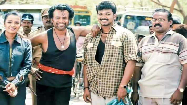 Rajinikanth came to see Vijay when the shooting of Baba and Bagavathi took place side by side rsk