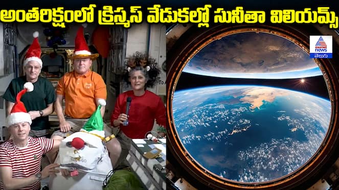 Sunita Williams Celebrates Christmas in Space at ISS