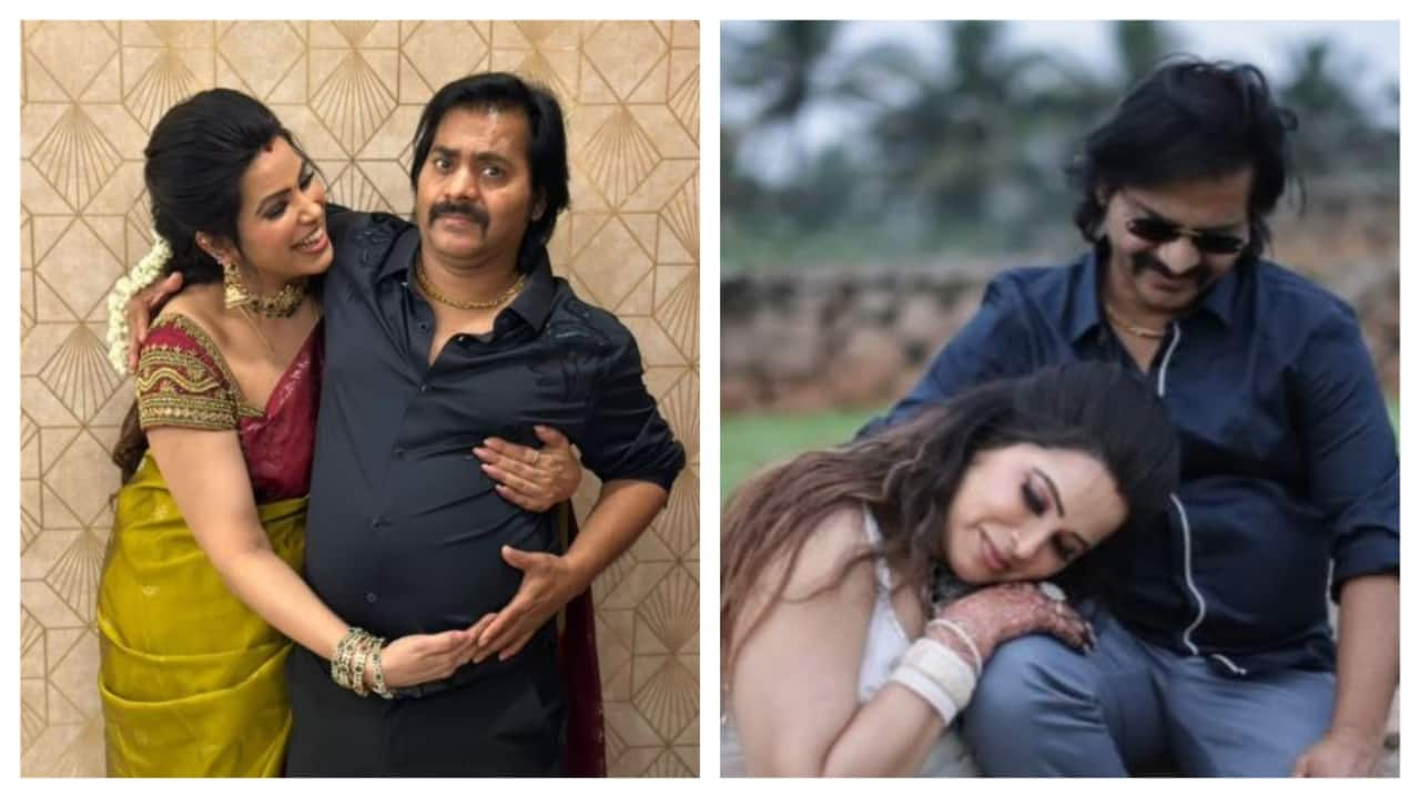 Redin Kingsley wife Sangeetha Announce Pregnancy Viral photos mma 