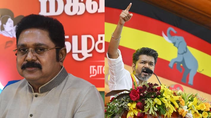 AMMK leader Kingsley Jerald joins tvk party! TTV Dinakaran shock tvk