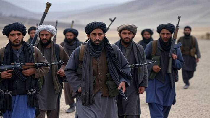 Taliban fighters 