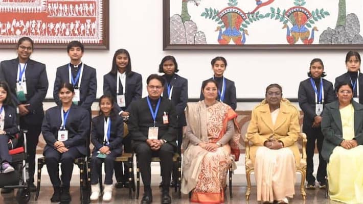 Rashtriya Bal Puraskar 2024: Villupuram district student receives award from the President Murmu tvk