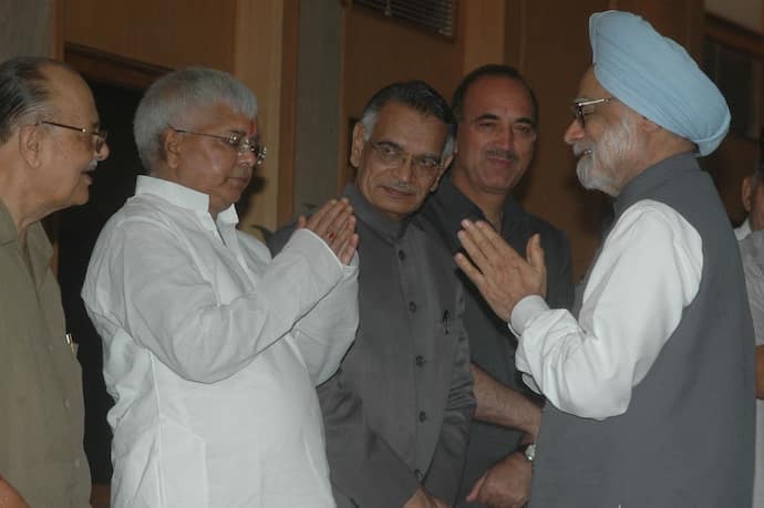 lalu yadav and manmohan singh