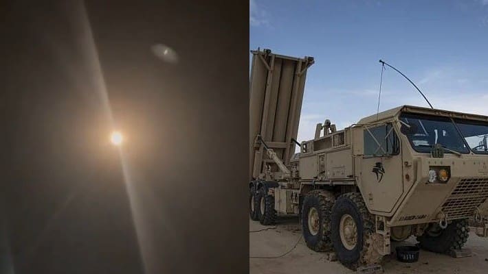 इजराइल पर मिसाइल हमला: THAAD ने पहली बार दिखाई ताकत, देखें वीडियो