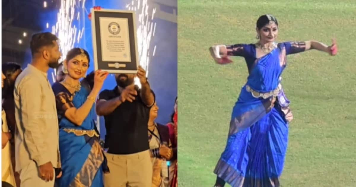 Actress Divya Unni wins Guinness World Record: 12000 നർത്തകർ, 550 ...