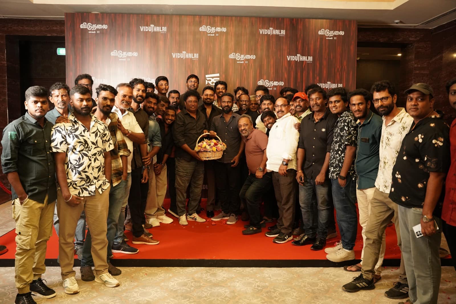 Vijay Sethupathi and Soori Absent in Viduthalai 2 Success meet gan